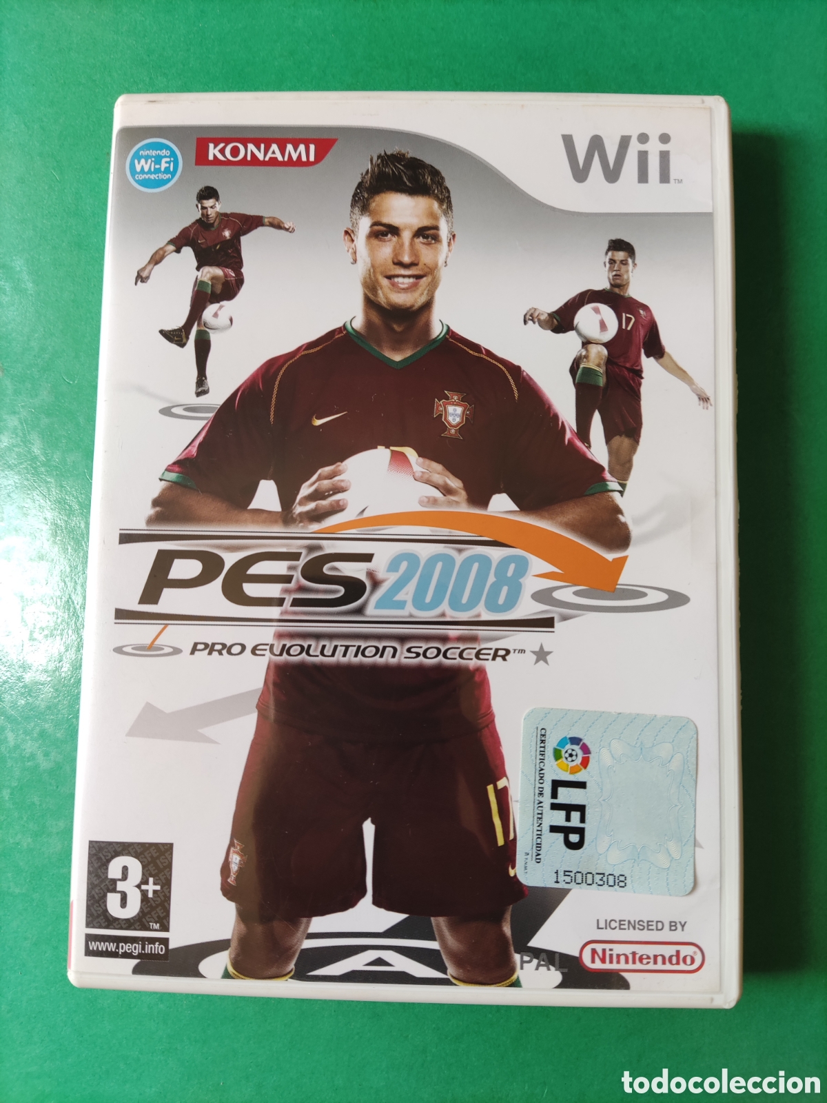 Videojuegos y consolas: Wii PES 2008. Pro Evolution Soccer - Foto 1