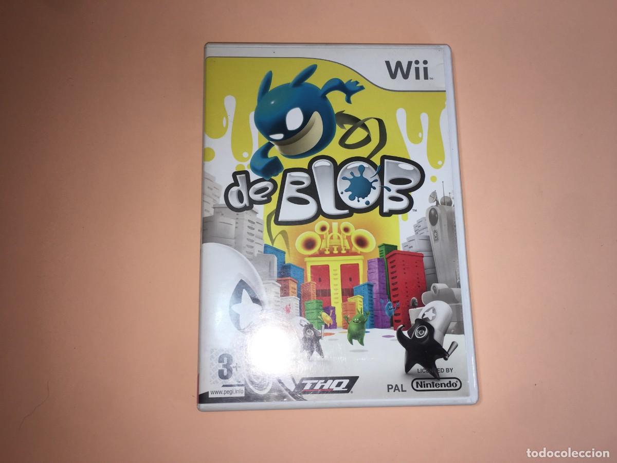Videojuegos y consolas: JUEGO DE BLOB DE NINTENDO WII - Foto 1