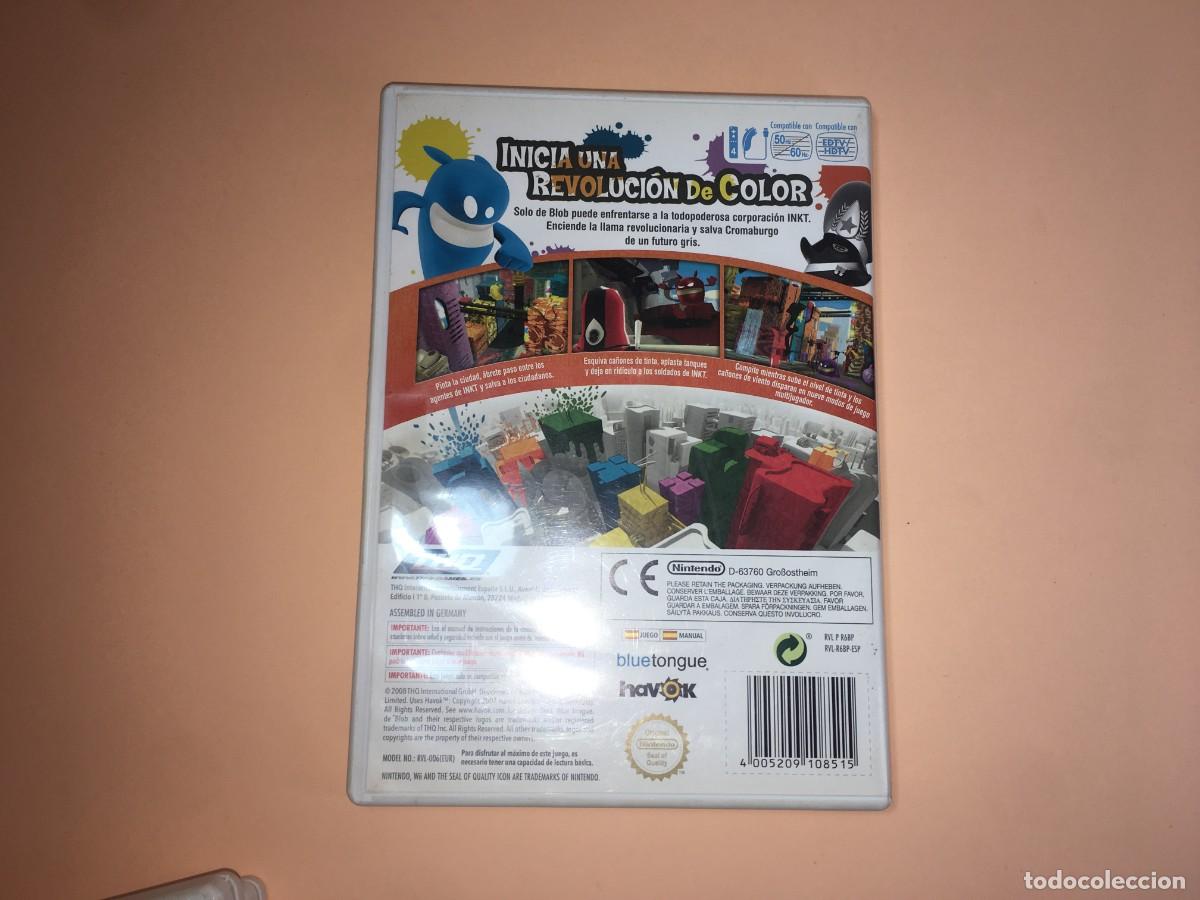Videojuegos y consolas: JUEGO DE BLOB DE NINTENDO WII - Foto 3