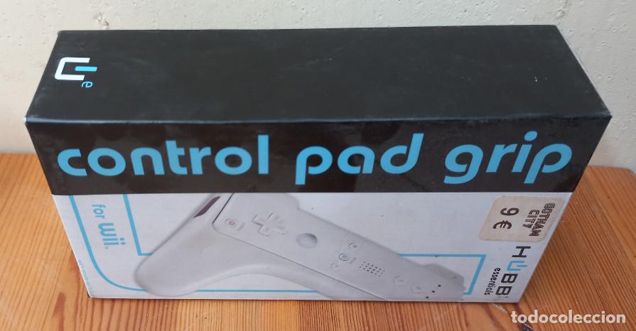 Videojuegos y consolas: CONTROL PAD GRIP WII HUBB ESSENTIALS, MANGO PARA CRUZ DE CONTROL MANDO - Foto 1