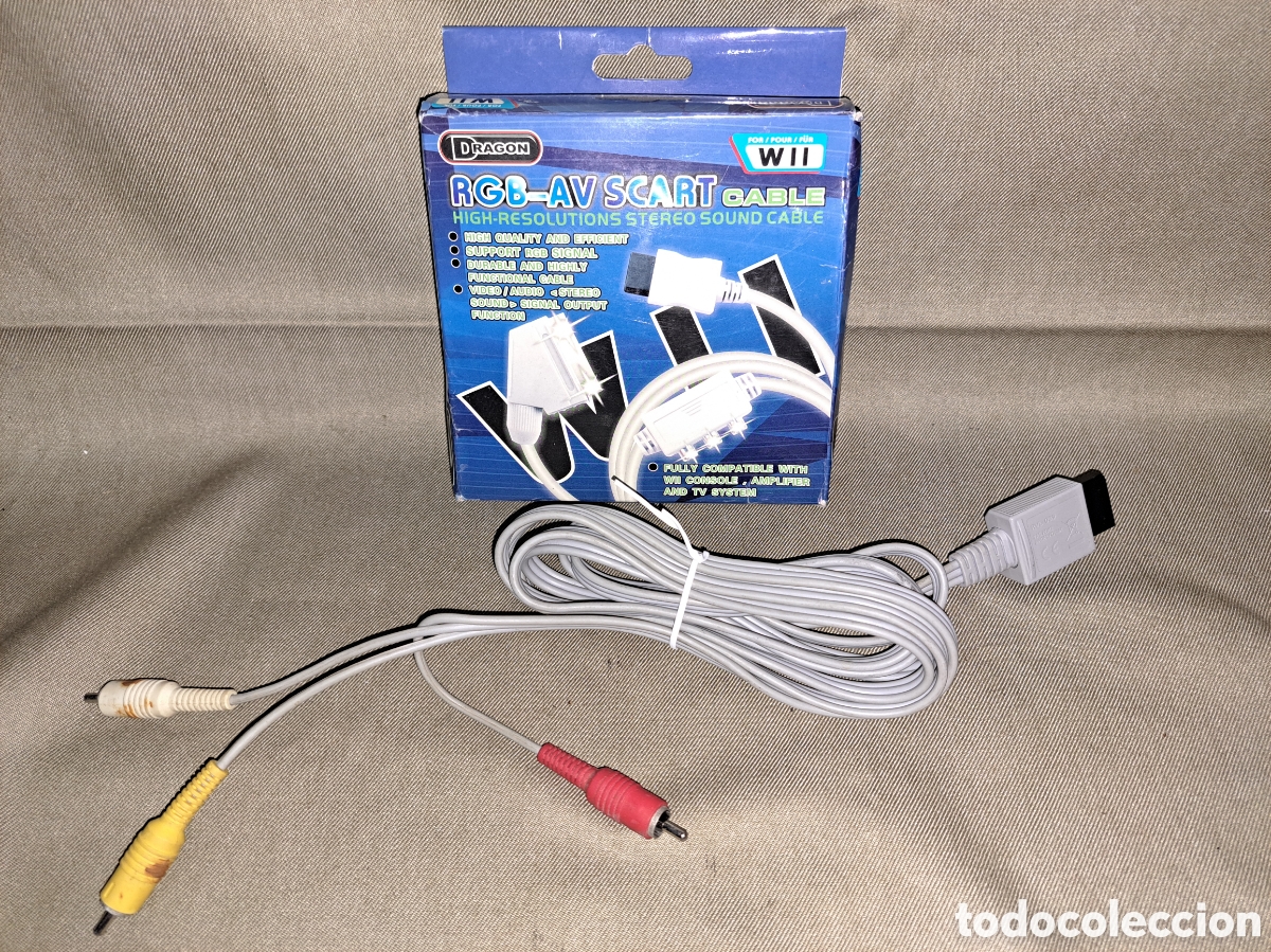 Videojuegos y consolas: CABLE AV NINTENDO WII, AUDIO Y VIDEO - Foto 2