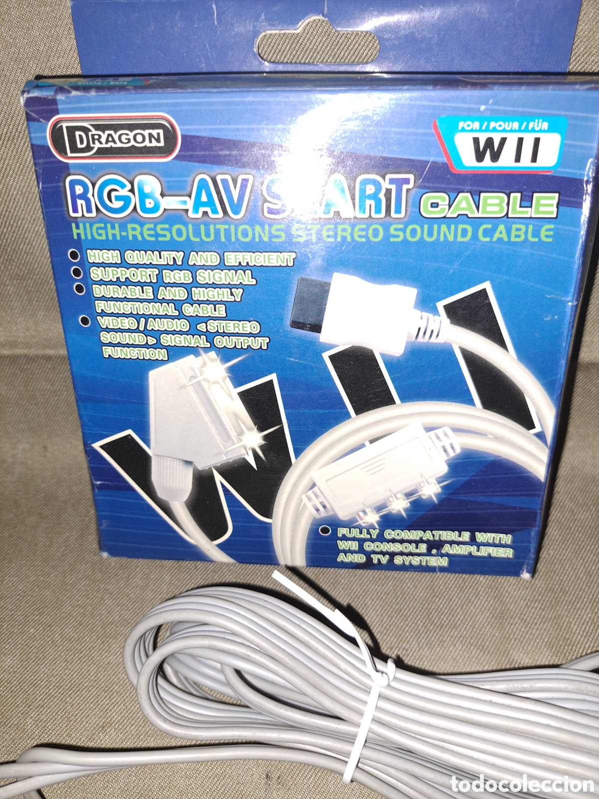 Videojuegos y consolas: CABLE AV NINTENDO WII, AUDIO Y VIDEO - Foto 3