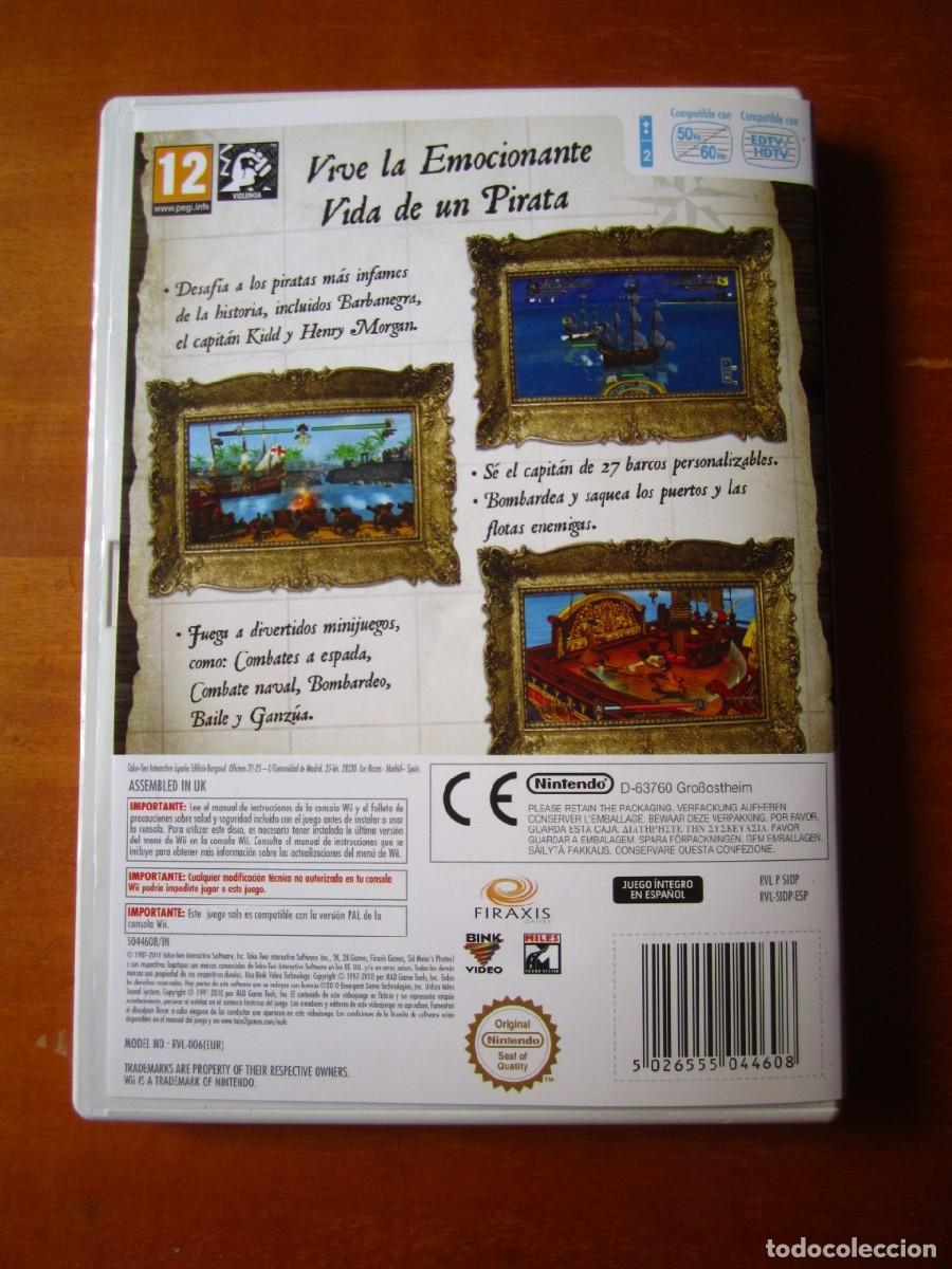Videojuegos y consolas: Sid Meiers Pirates! (Nintendo Wii) - Foto 2