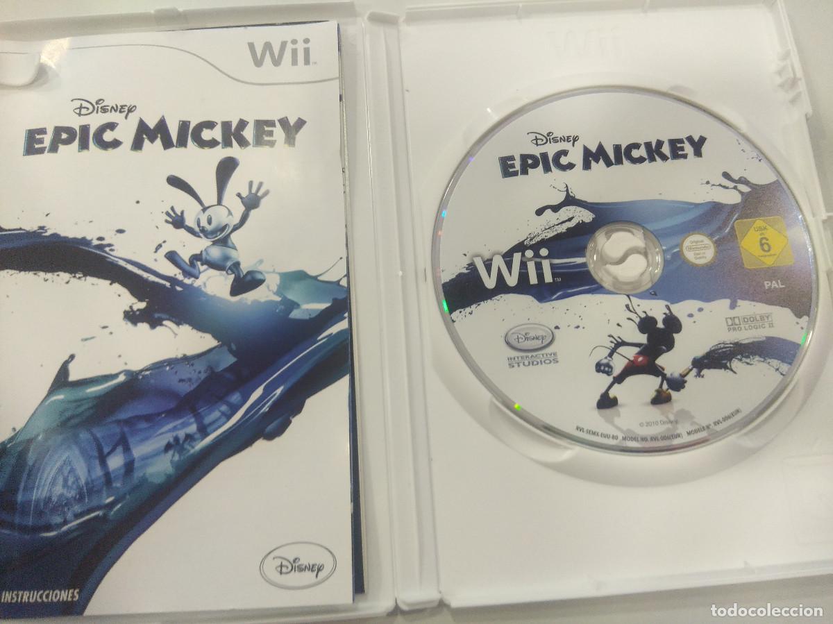 Videojuegos y consolas: EPIC MICKEY/NINTENDO WII. - Foto 2