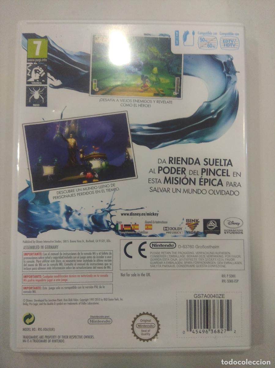 Videojuegos y consolas: EPIC MICKEY/NINTENDO WII. - Foto 3