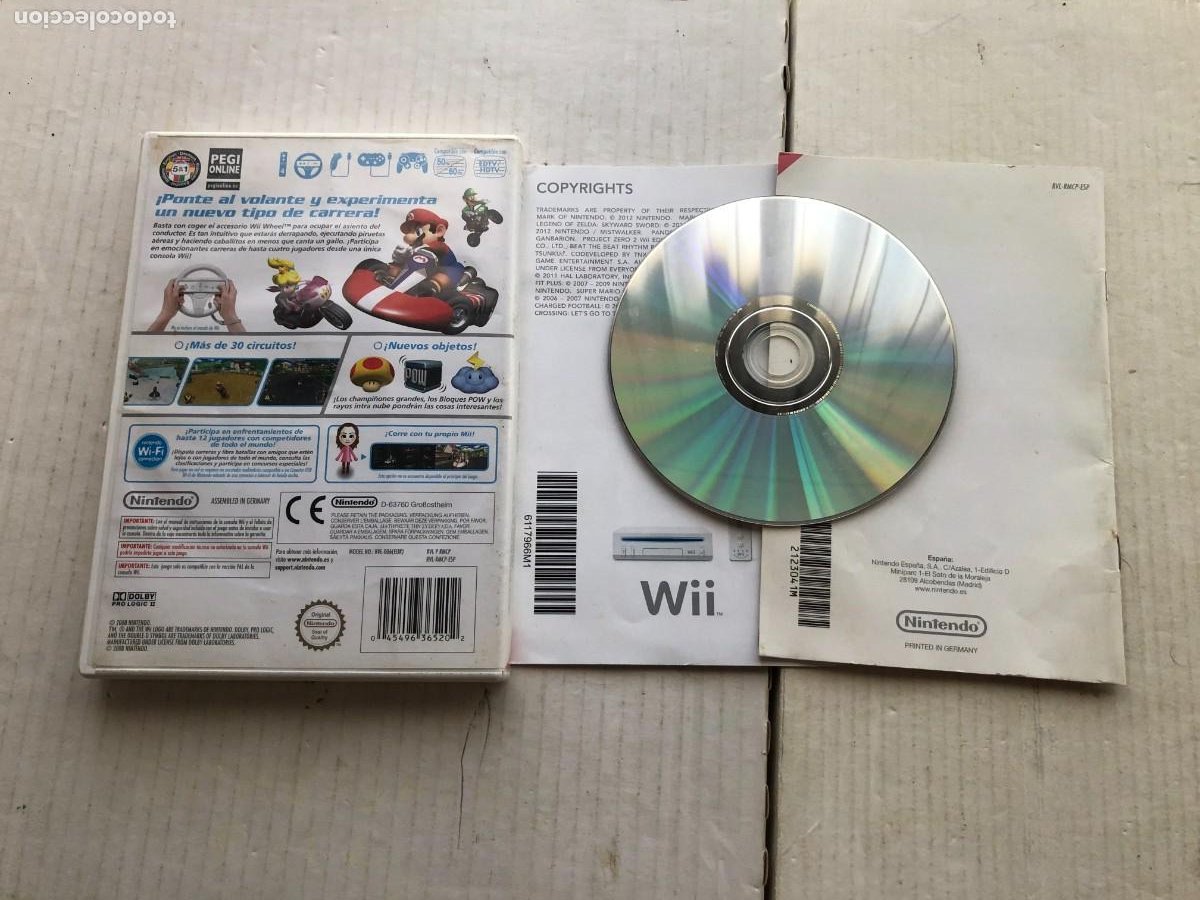 mario kart wii - nintendo kreaten - Acquista Videogiochi e console Nintendo  Wii su todocoleccion