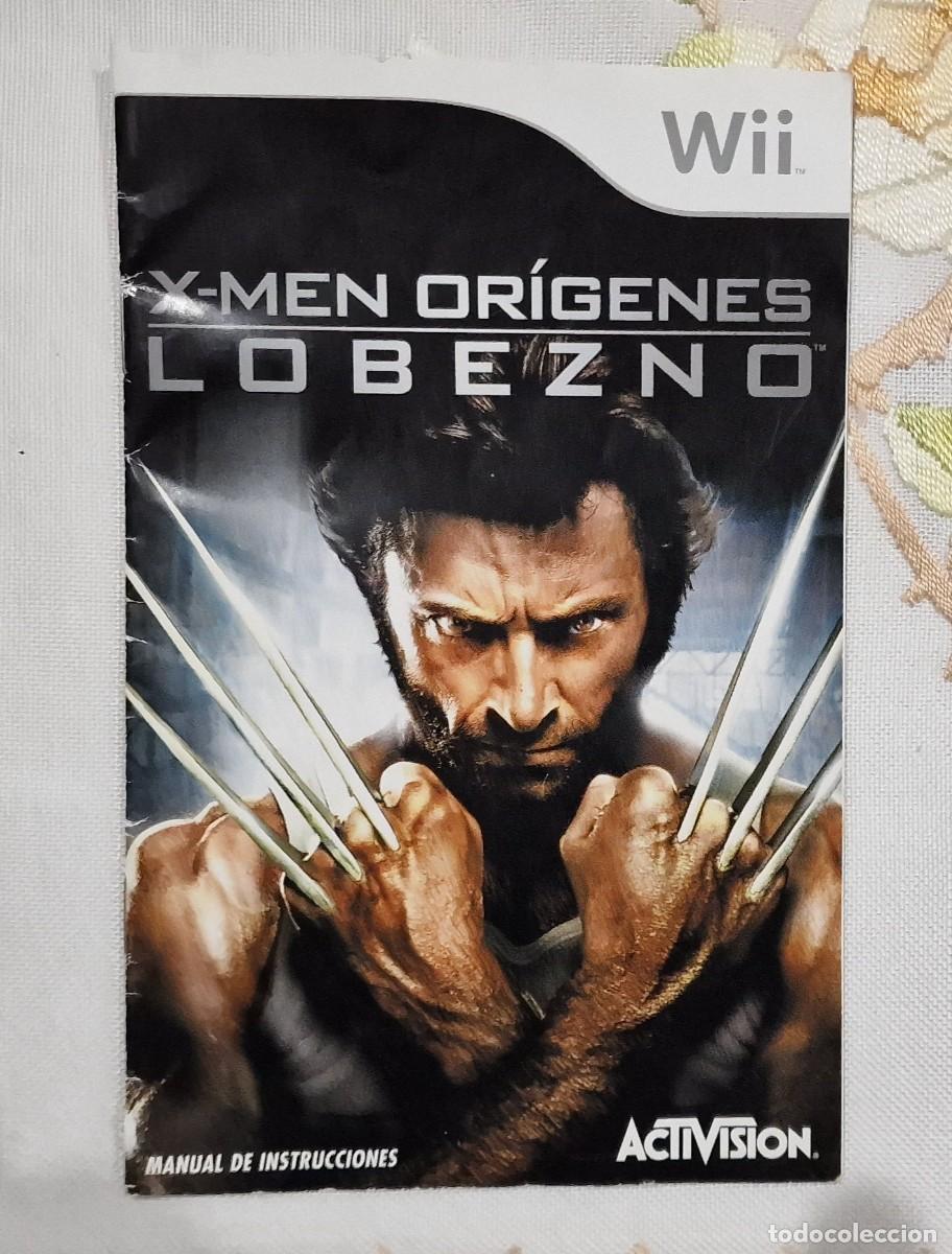Videojuegos y consolas: Manual Wolverine origins Wii - Foto 1