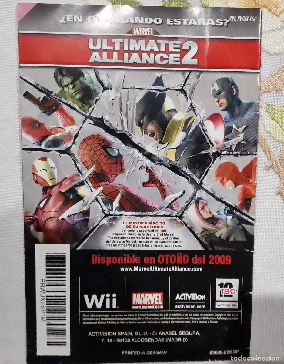 Videojuegos y consolas: Manual Wolverine origins Wii - Foto 2