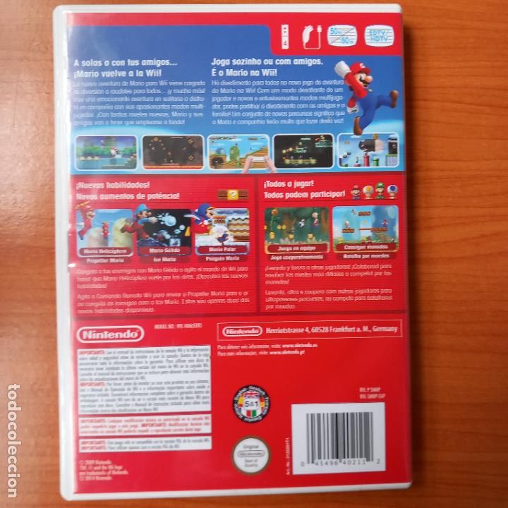 Videojuegos y consolas: New Super Mario Bros Selects - Wii - Foto 2