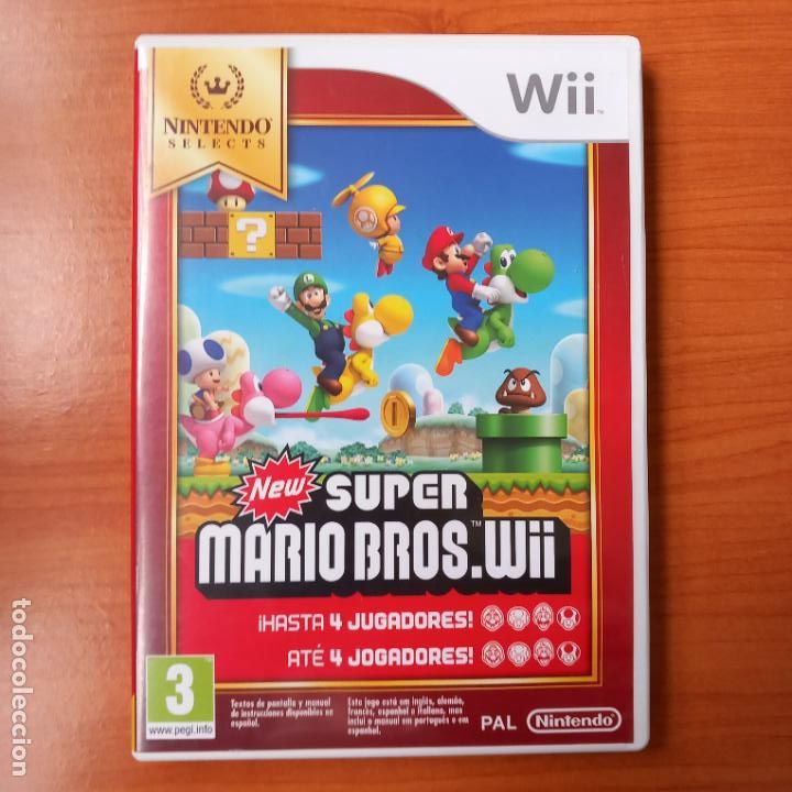 Videojuegos y consolas: New Super Mario Bros Selects - Wii - Foto 1