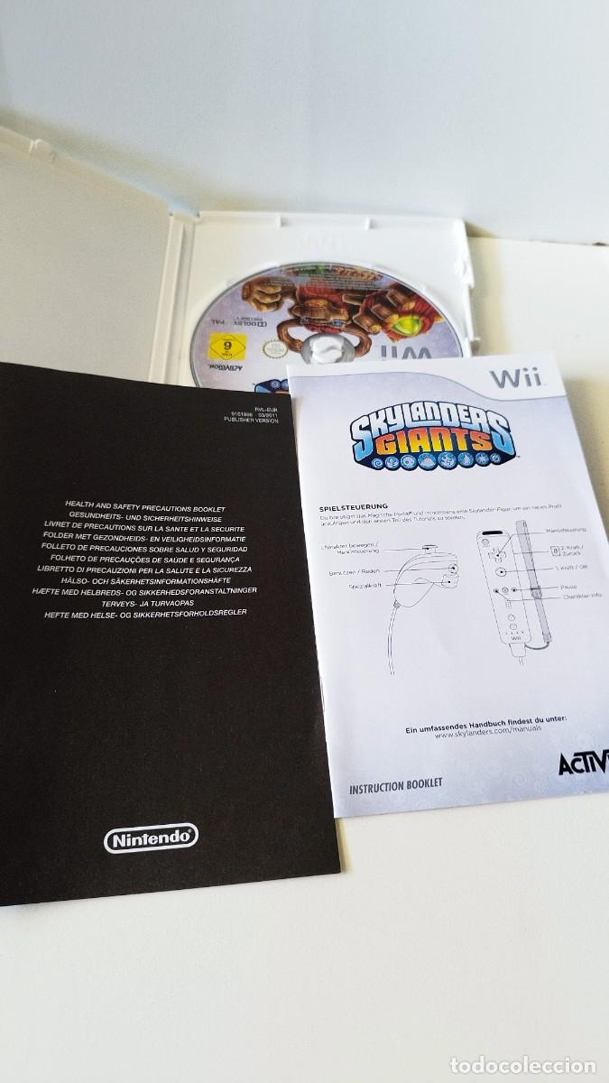 Videojuegos y consolas: Juego Wii SKYLANDER GIANTS - Foto 2