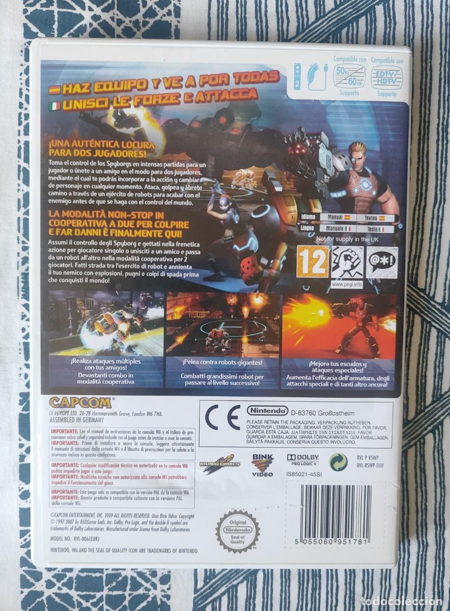 Videojuegos y consolas: Spyborgs - WII - Pal Espa&ntilde;a - Completo - Foto 2