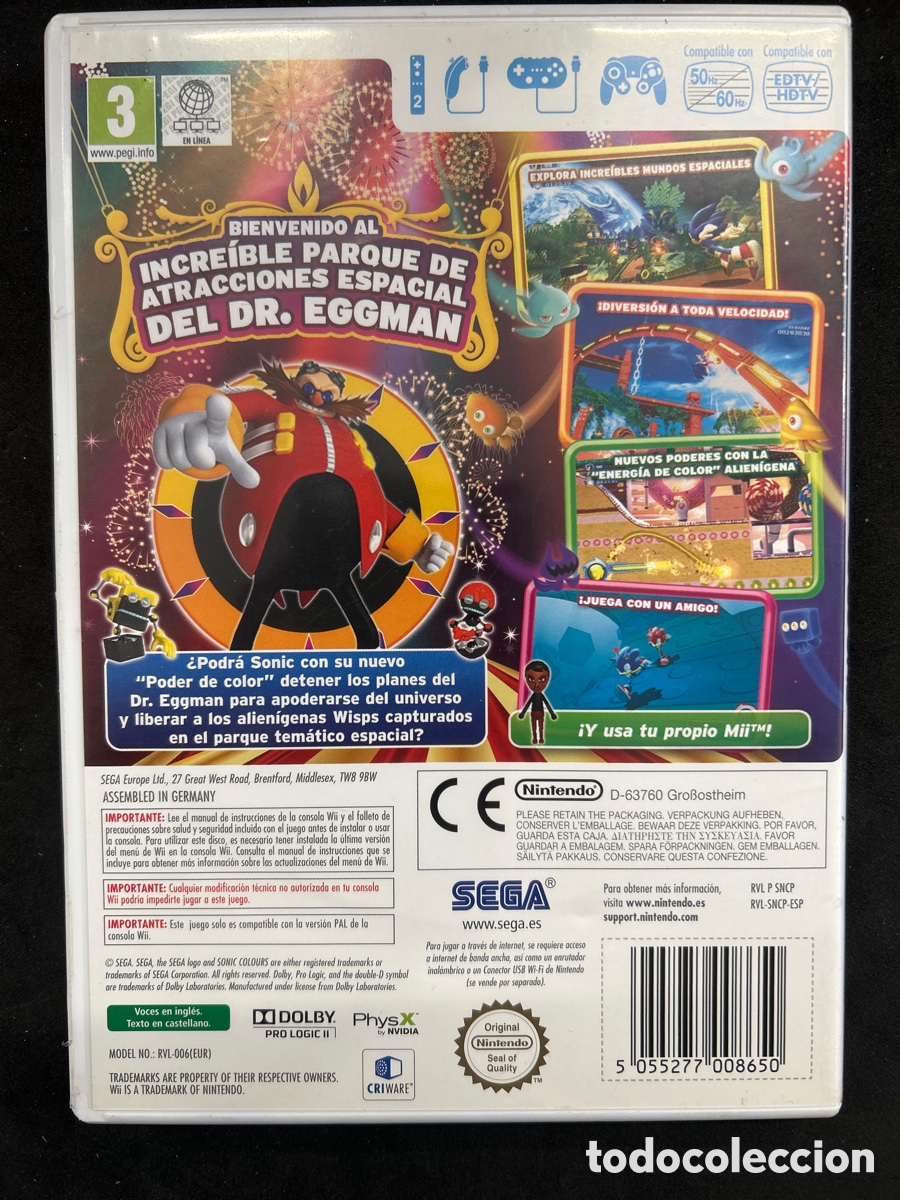 Videojuegos y consolas: Wii a Sonic Colours completo - Foto 2