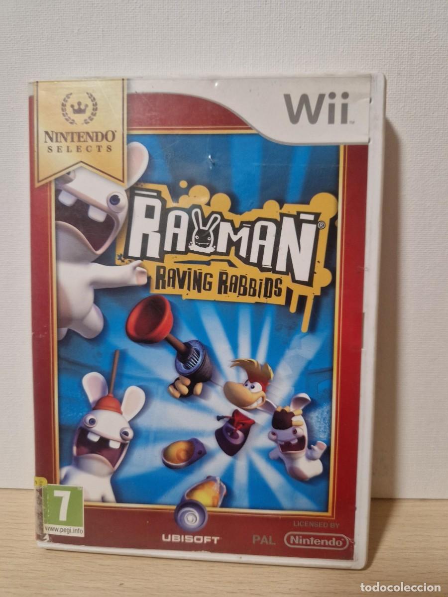 Videojuegos y consolas: Rayman Raving Rabbid WII (Selects) - Foto 1