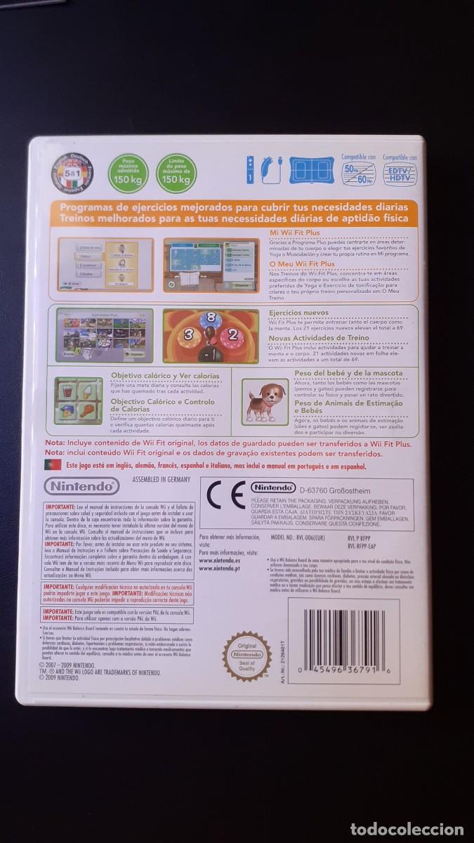 Videojuegos y consolas: Wii Fit Plus (Completo) (Nintendo Wii) - Foto 3