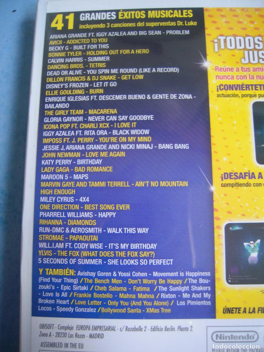Videojuegos y consolas: Caja e instrucciones Just Dance Nintendo Wii - Foto 4