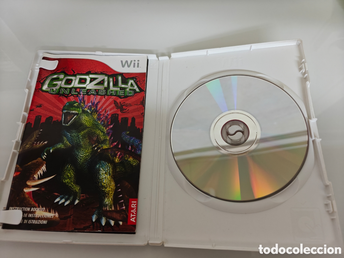 Videojuegos y consolas: Wii GODZILLA UNLEASHED ATARI NINTENDO PAL 2007 - Foto 3