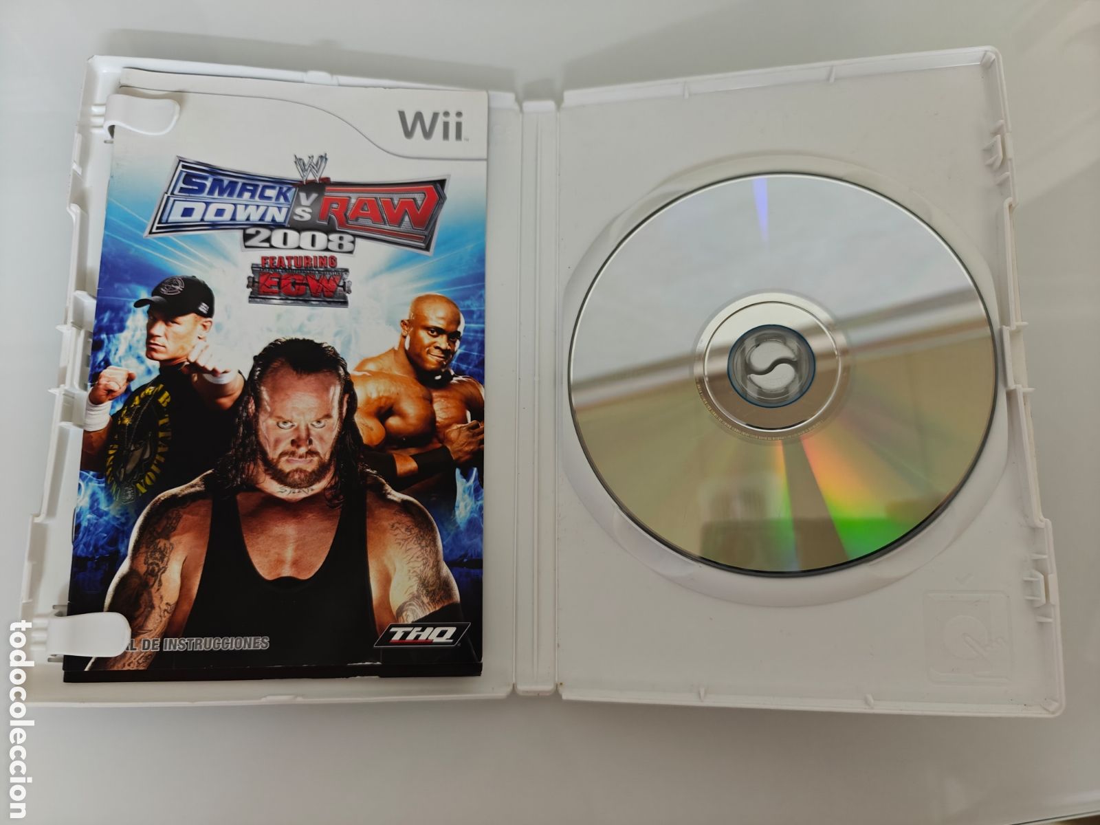 Videojuegos y consolas: Wii SMACKDOWN VS RAW 2008 - NINTENDO PAL WW - Foto 3
