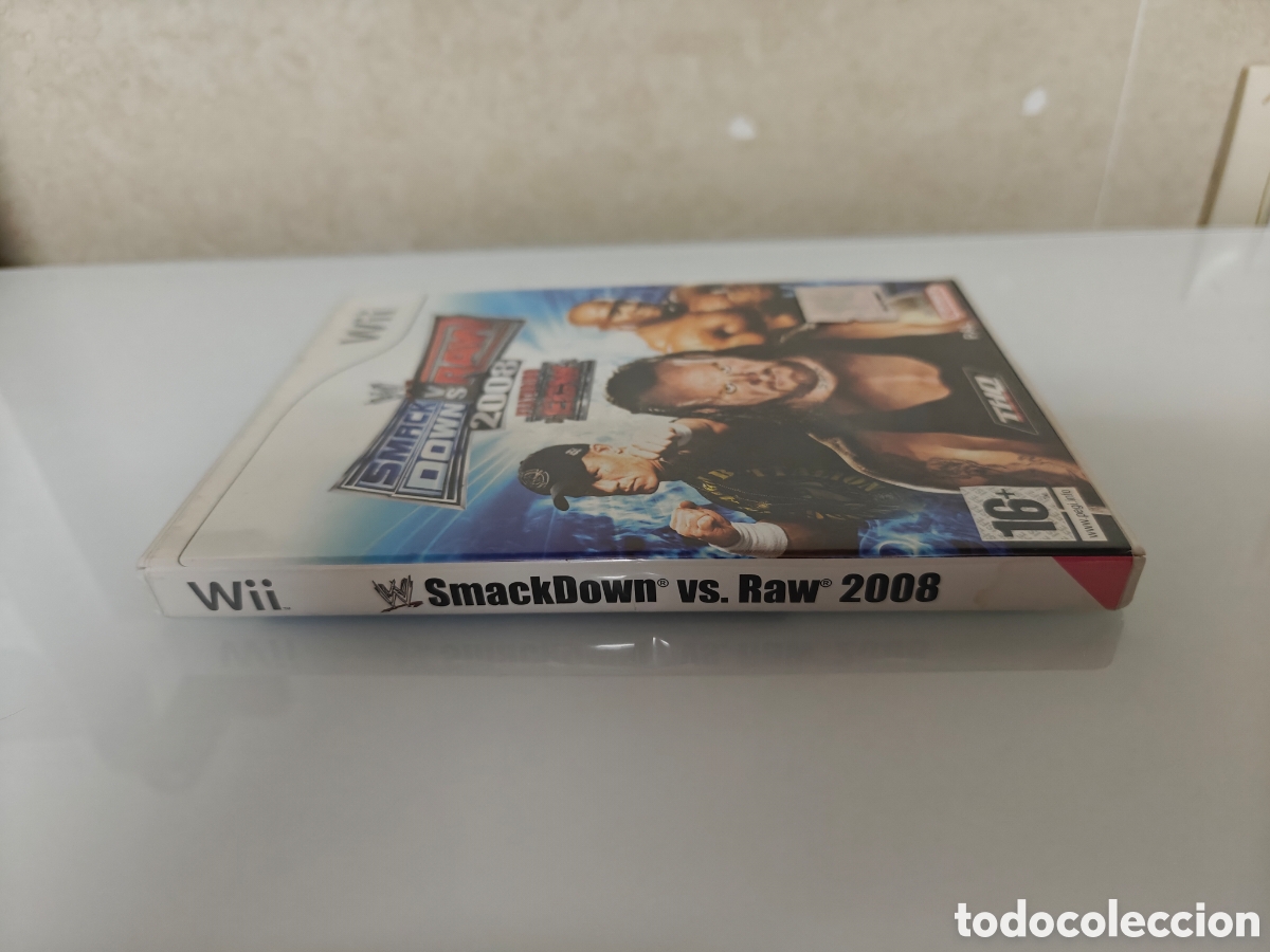 Videojuegos y consolas: Wii SMACKDOWN VS RAW 2008 - NINTENDO PAL WW - Foto 4