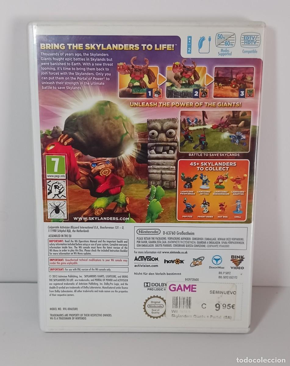 Videojuegos y consolas: SKYLANDERS GIANTS NINTENDO WII - Foto 2