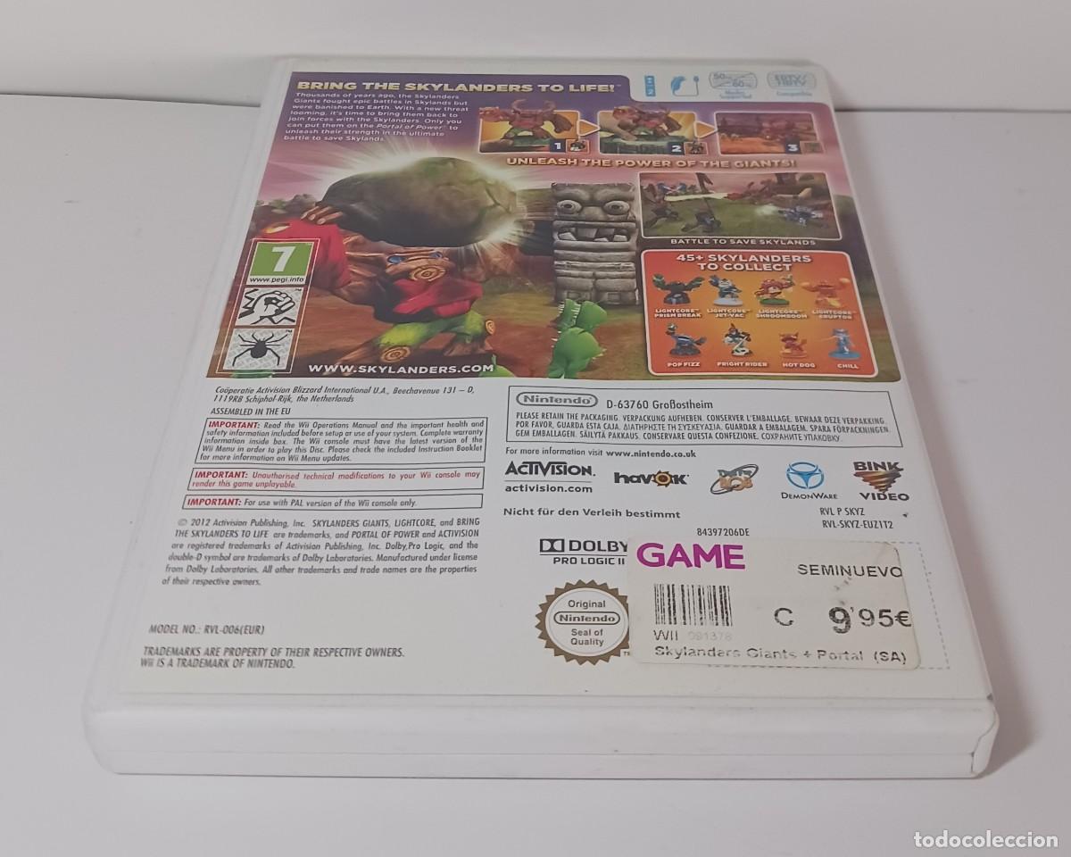 Videojuegos y consolas: SKYLANDERS GIANTS NINTENDO WII - Foto 7
