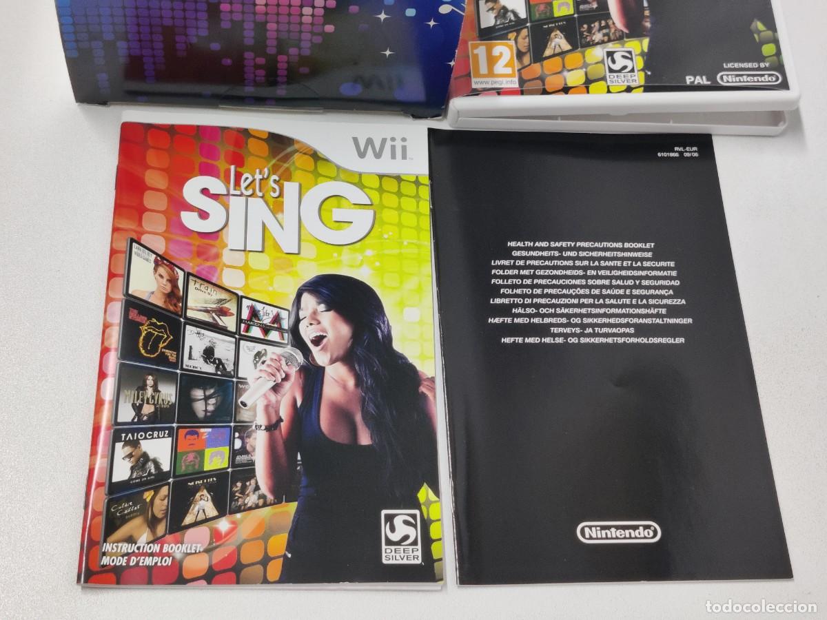 Videojuegos y consolas: LETS SING + 2 MICROFONOS - Foto 9