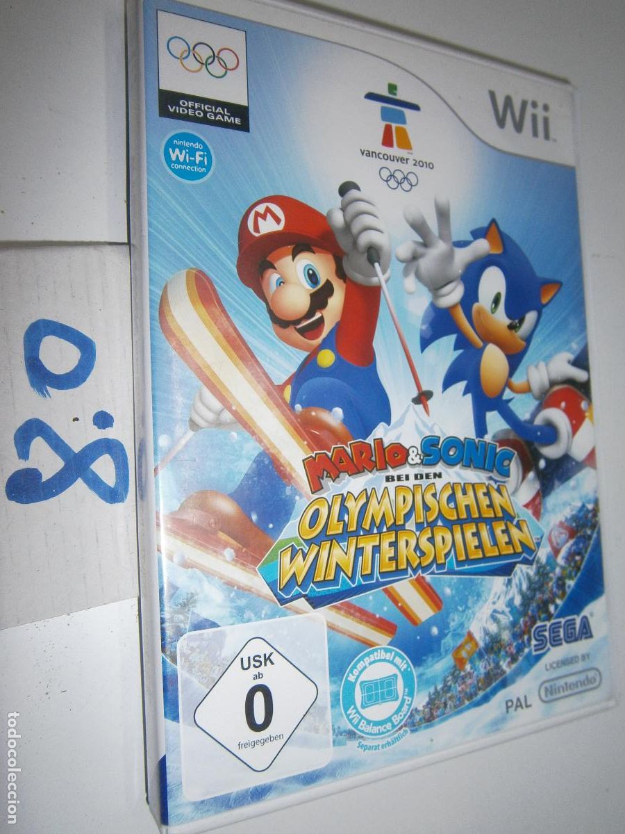Antiguo Juego Wii - Mario y Sonic (Olimpiadas de Invierno)