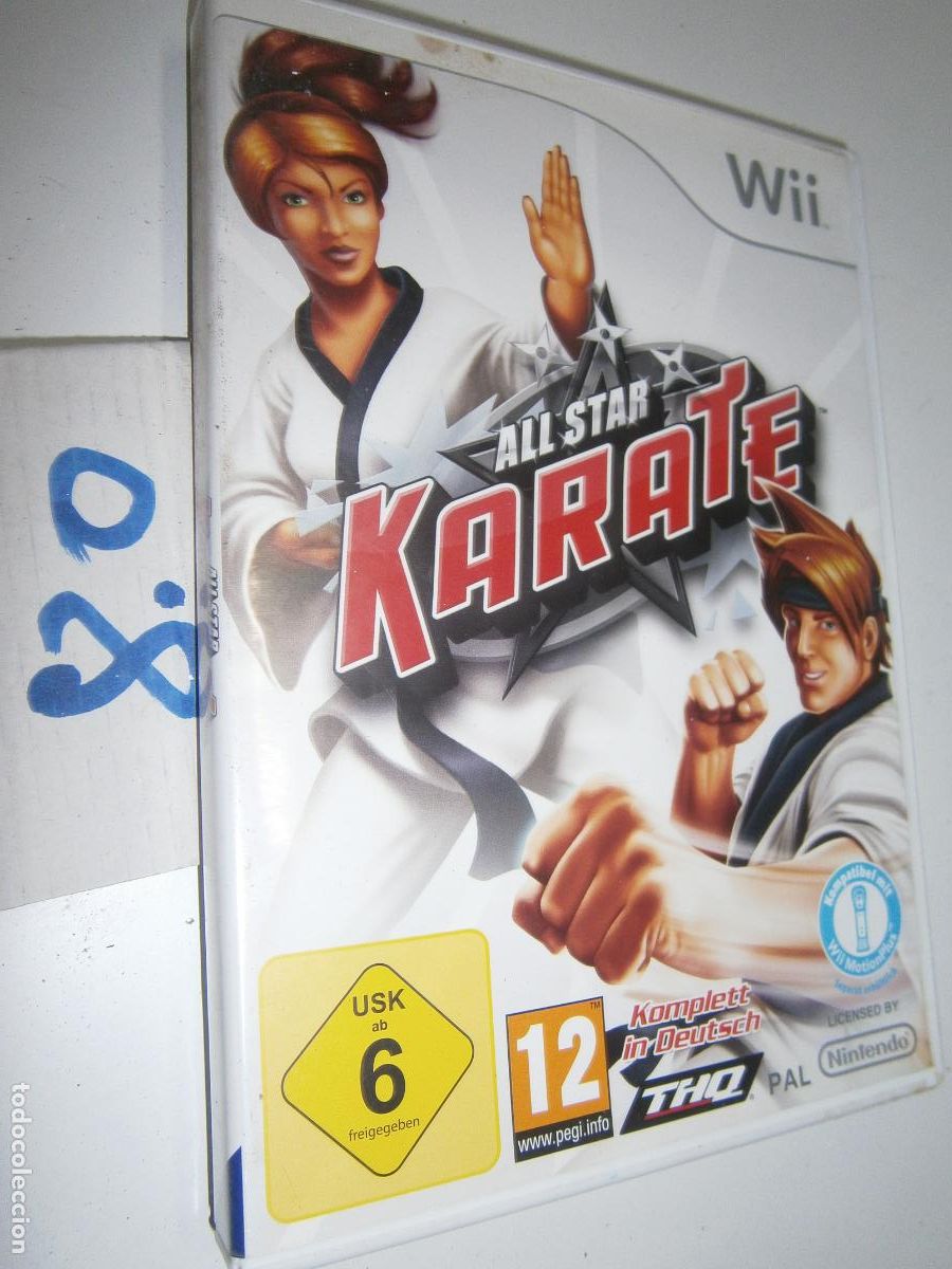 Videojuegos y consolas: ANTIGUO JUEGO WII - KARATE - Foto 1