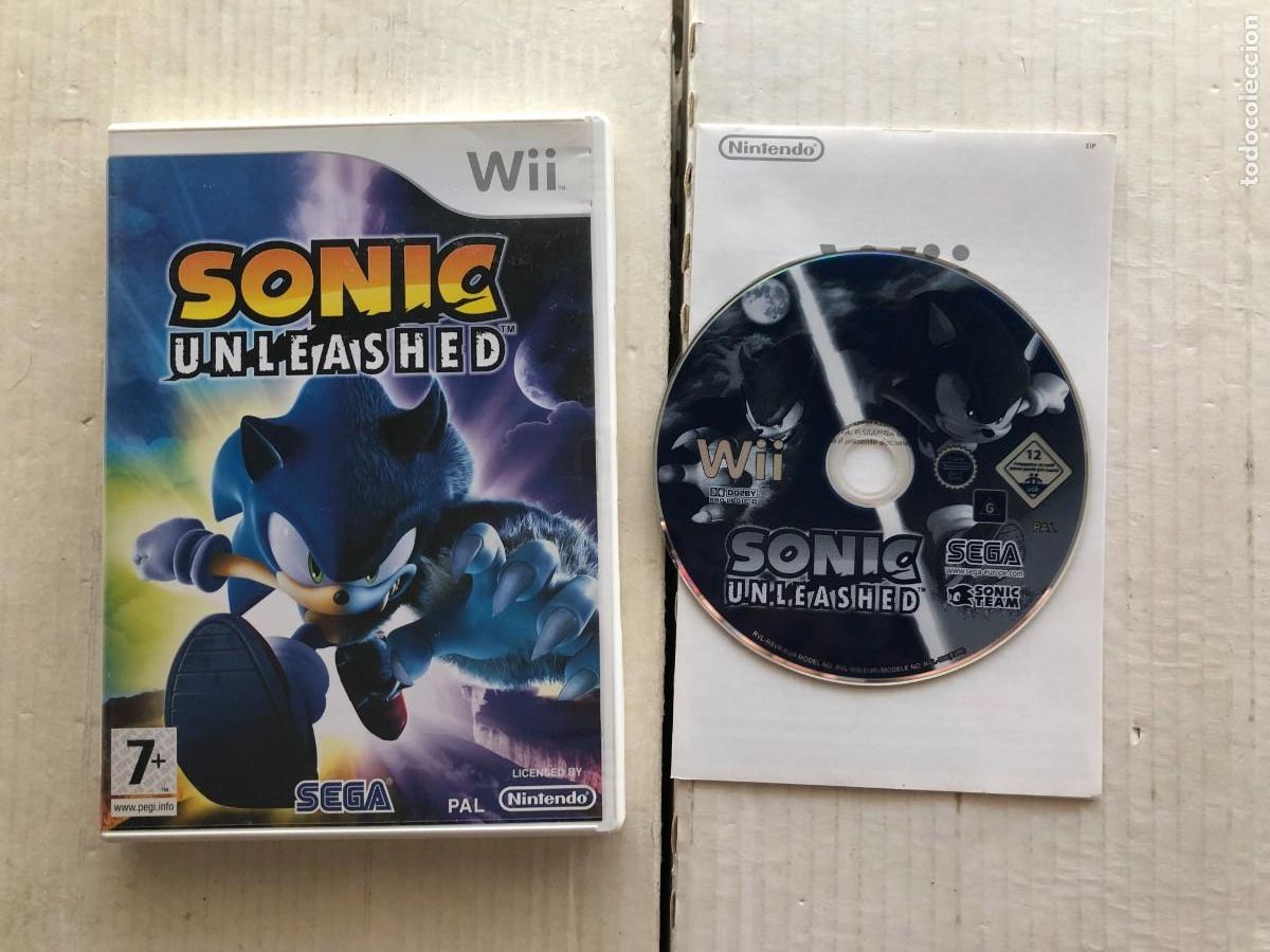 Videojuegos y consolas: SONIC UNLEASHED - NINTENDO WII KREATEN - Foto 1