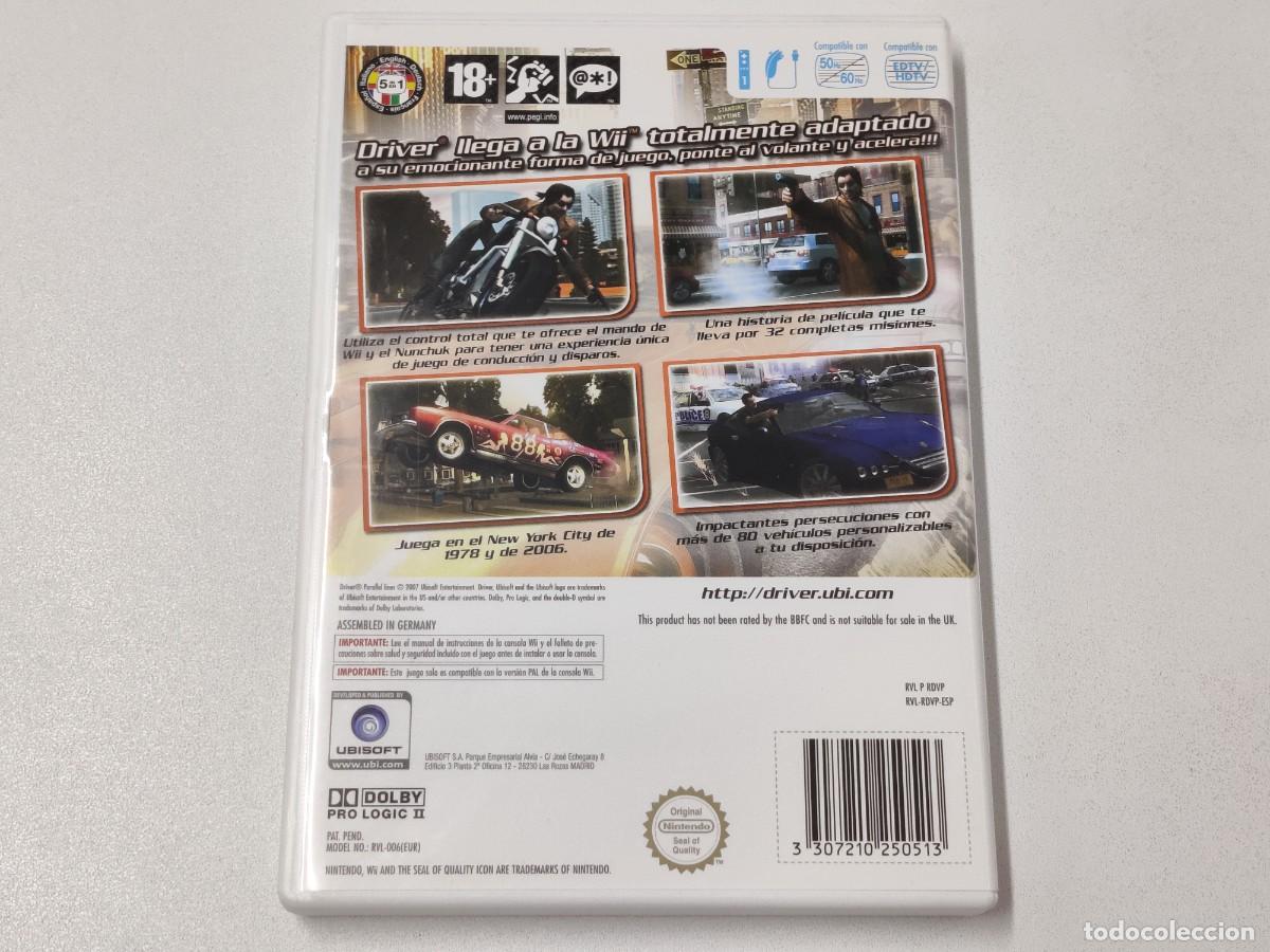 Videojuegos y consolas: DRIVER PARARELL LINES . WII - Foto 2