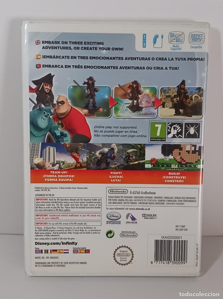Videojuegos y consolas: DISNEY INFINITY PAL EU WII COMPLETO - Foto 2
