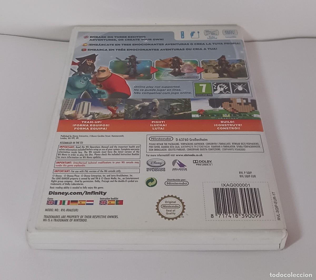 Videojuegos y consolas: DISNEY INFINITY PAL EU WII COMPLETO - Foto 7