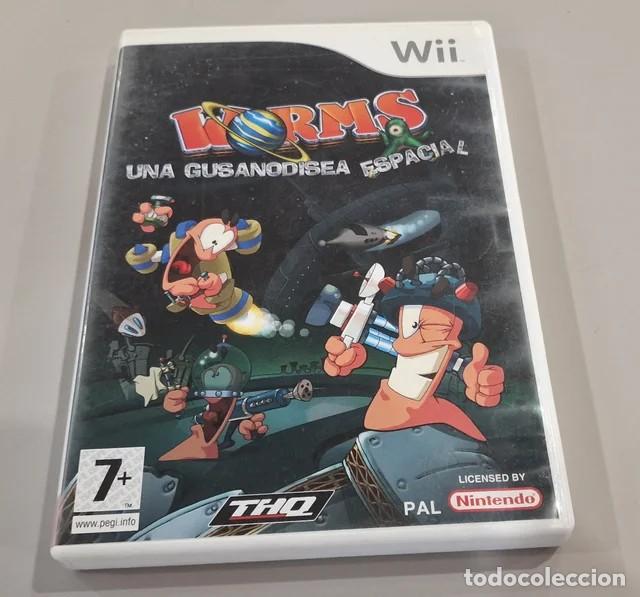 Videojuegos y consolas: Worms Una Gusanodisea Espacial Wii - Foto 1