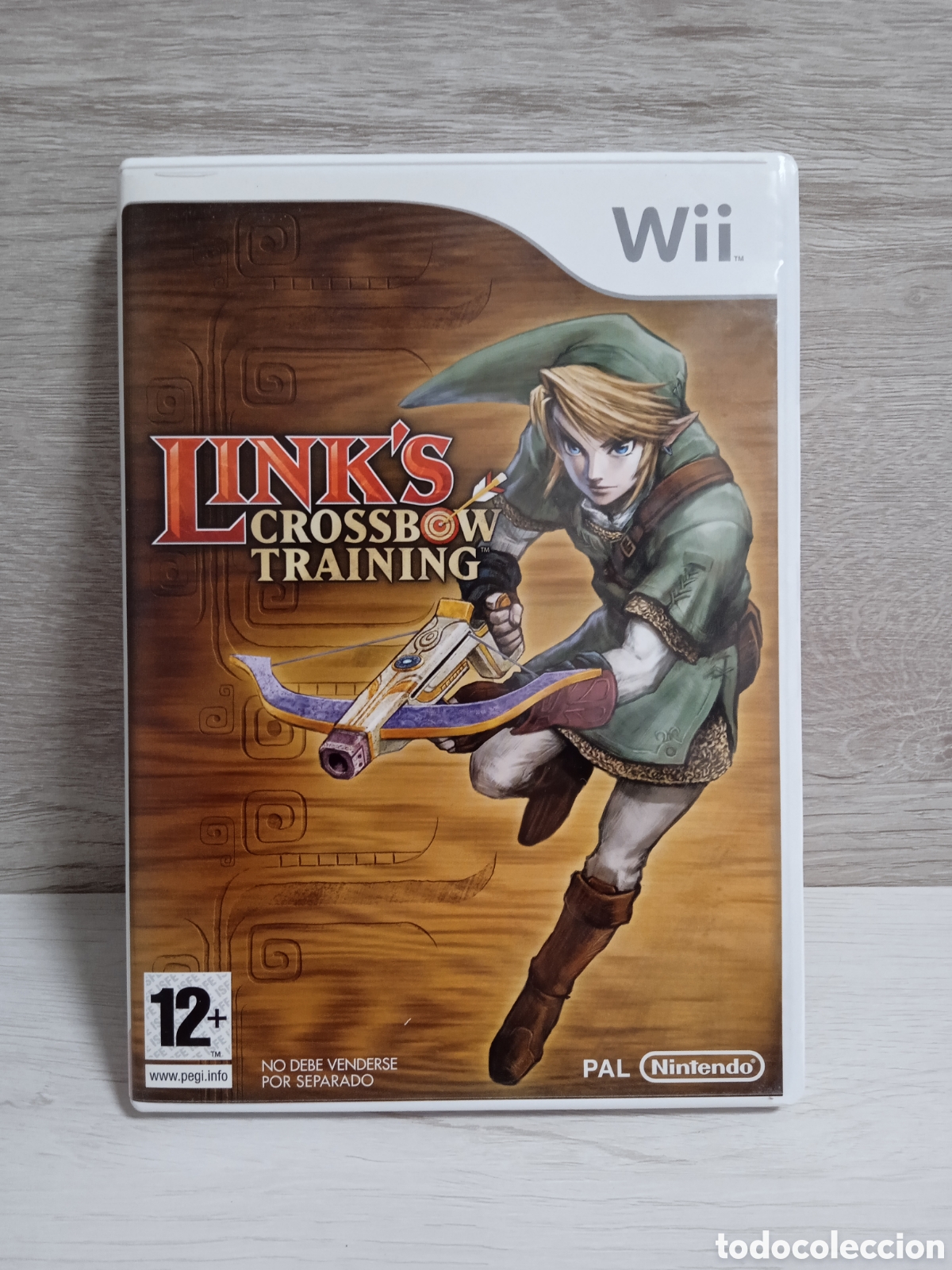 Videojuegos y consolas: LINKS CROSSBOW TRAINING WII NINTENDO - Foto 1