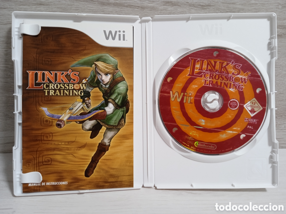 Videojuegos y consolas: LINKS CROSSBOW TRAINING WII NINTENDO - Foto 3