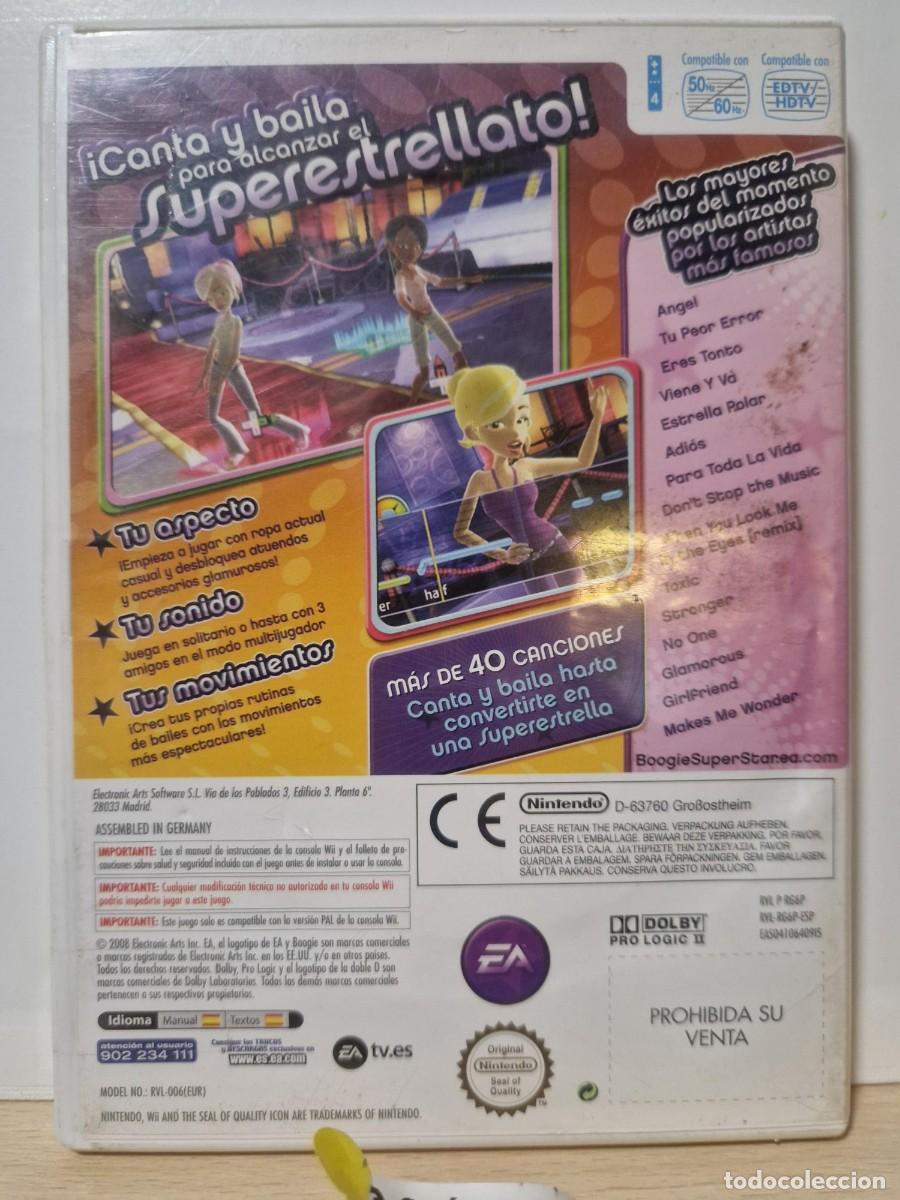 Videojuegos y consolas: Boogie Superstar [WII] - Foto 2