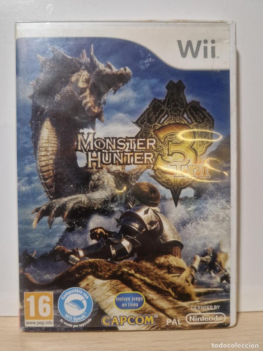 Videojuegos y consolas: Monster Hunter Tri [WII] SEMINUEVO - Foto 1