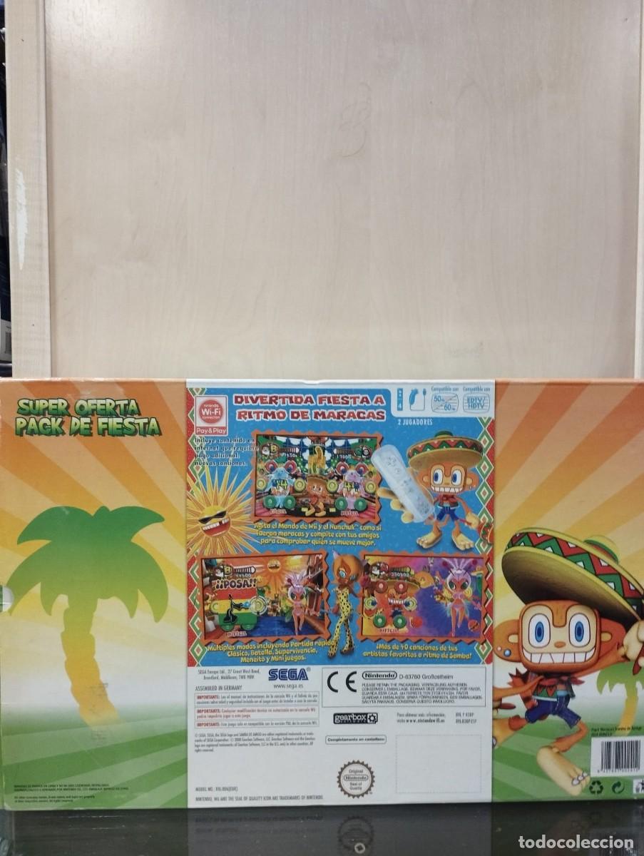 Videojuegos y consolas: Samba de amigo + maracas wii - Foto 2