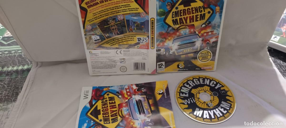 Videojuegos y consolas: EMERGENCY MAYHEM NINTENDO WII pal esp - Foto 4