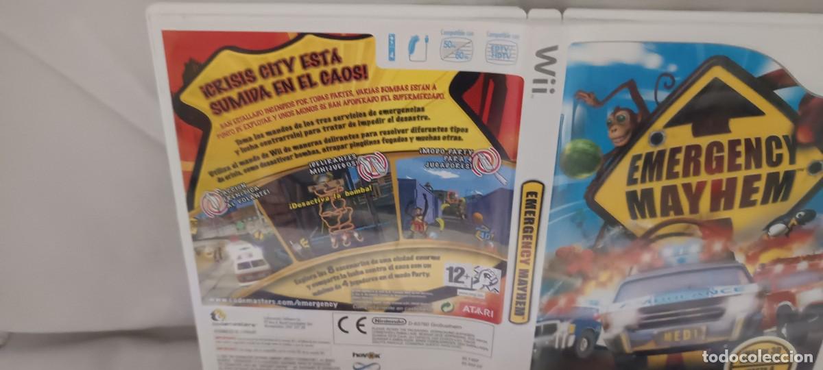 Videojuegos y consolas: EMERGENCY MAYHEM NINTENDO WII pal esp - Foto 5
