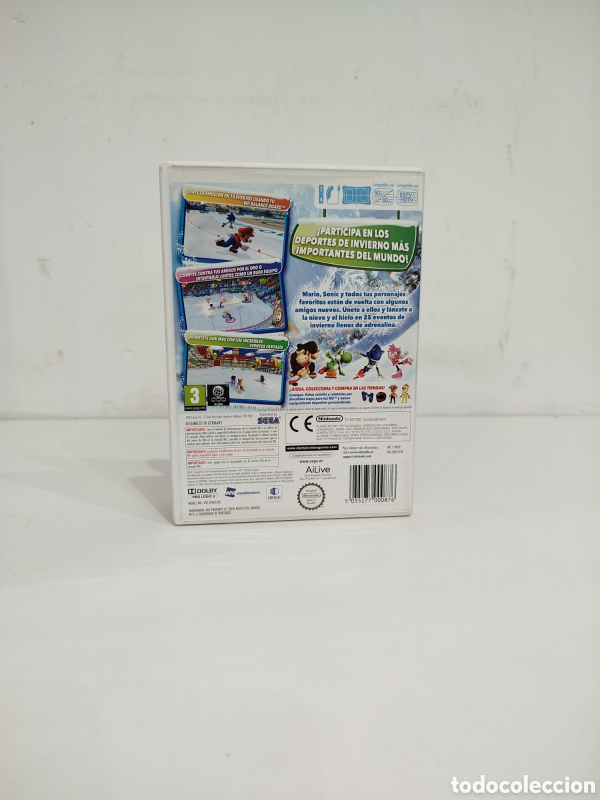 Videojuegos y consolas: MARIO SONIC JUEGOS OLIMPICOS DE INVIERNO - Foto 2