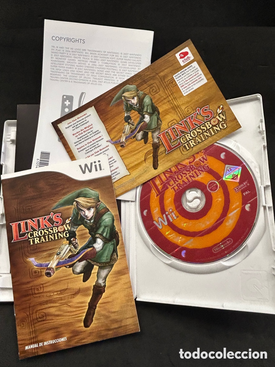 Videojuegos y consolas: Nintendo Wii Link&rsquo;s crossbow Training - Foto 2