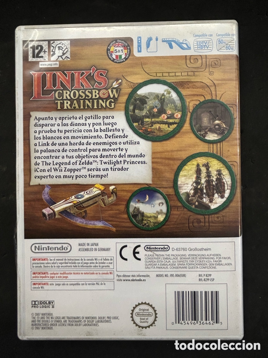 Videojuegos y consolas: Nintendo Wii Link&rsquo;s crossbow Training - Foto 3