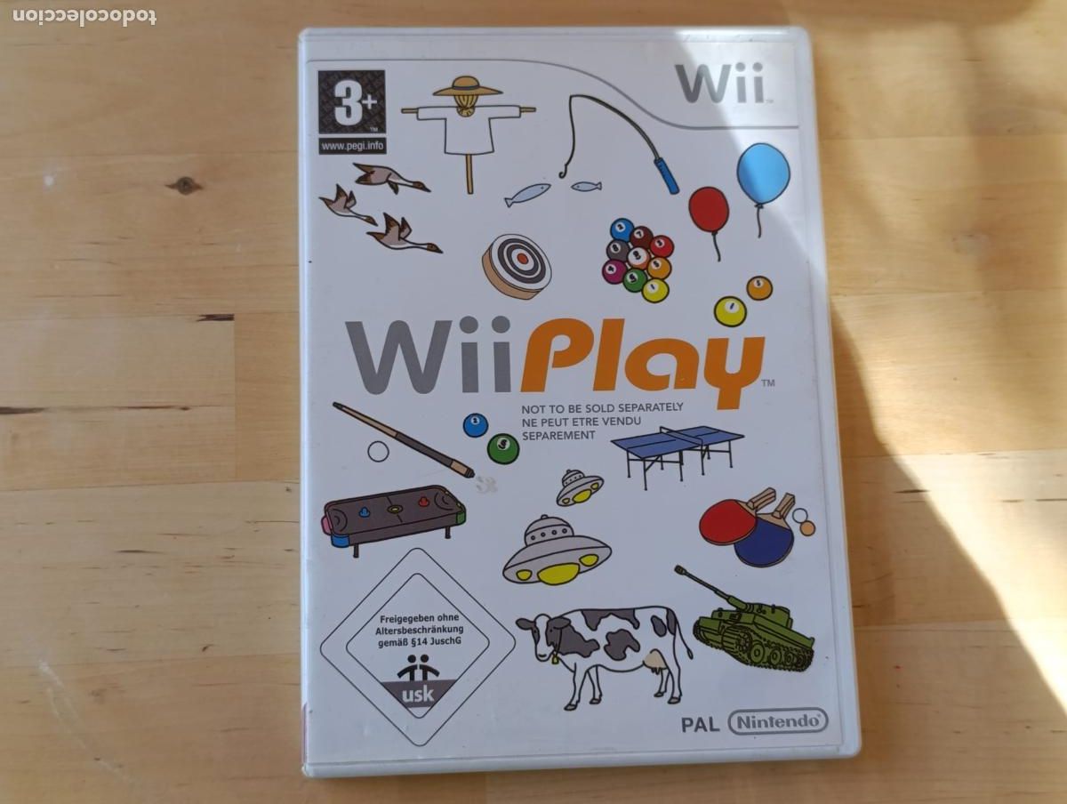 Videojuegos y consolas: JUEGO DE NINTENDO Wii PLAY . - Foto 1