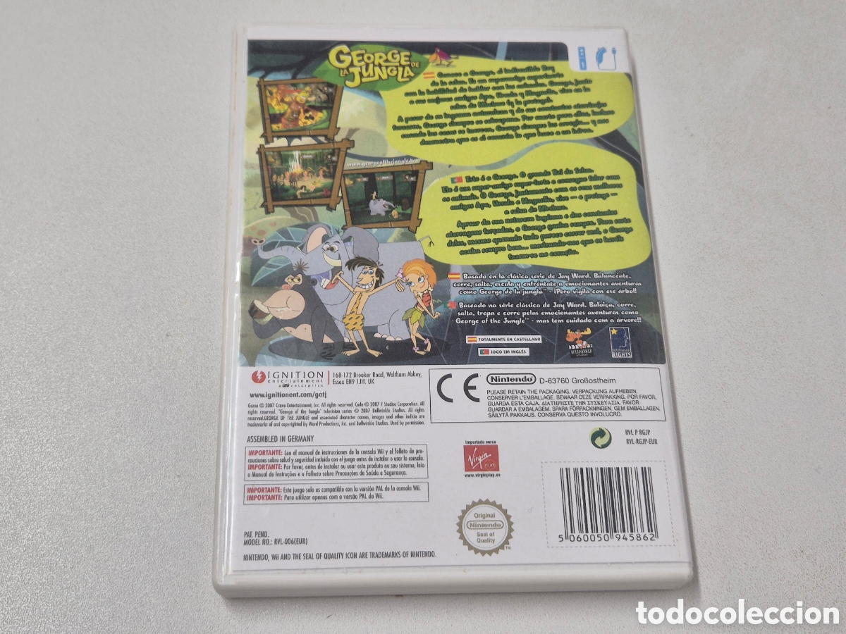 Videojuegos y consolas: GEORGE DE LA JUNGLA Nintendo - Foto 2