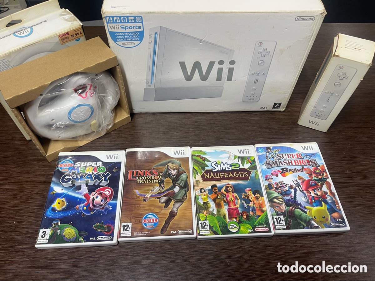 Videojuegos y consolas: NINTENDO WII RVL001 COMPLETA - Foto 7