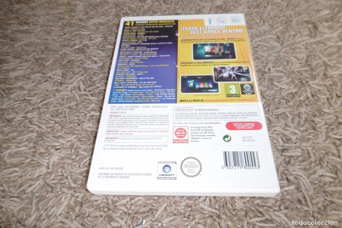 Videojuegos y consolas: WII NINTENDO. JUST DANCE 2015. ESPA&Ntilde;OL. - Foto 3