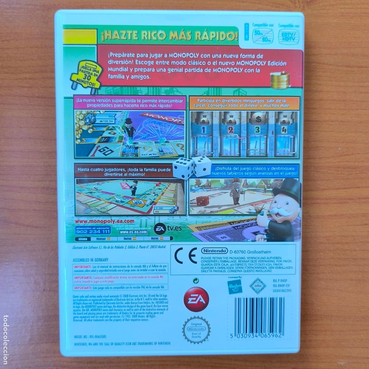 Videojuegos y consolas: MONOPOLY - NINTENDO WII - Foto 3