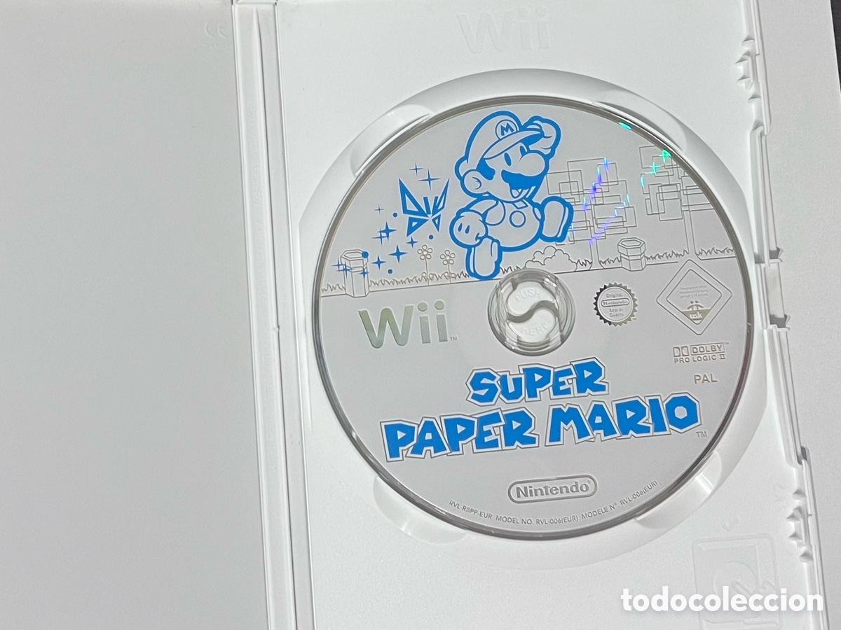 Videojuegos y consolas: SUPER PAPER MARIO WII NINTENDO - Foto 3