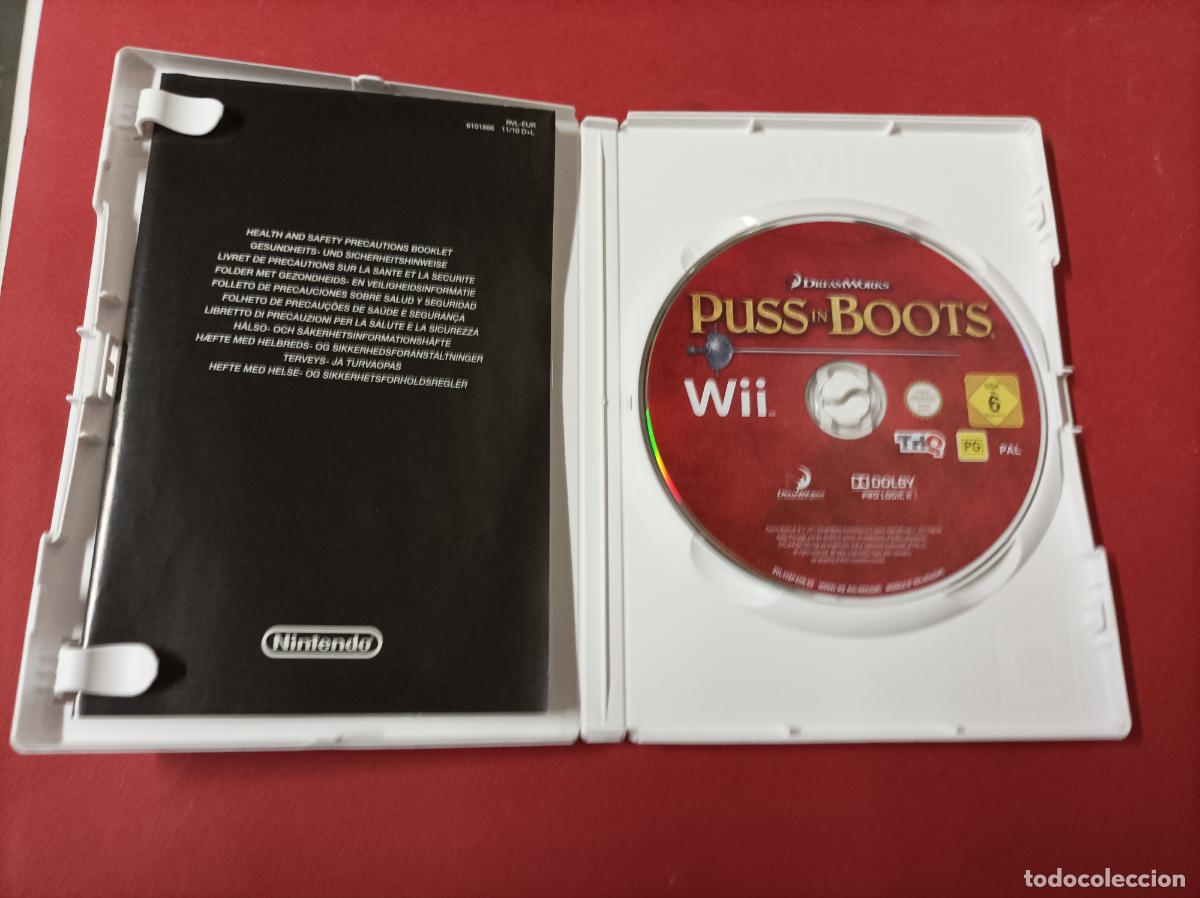 Videojuegos y consolas: JUEGO WII EL GATO CON BOTAS - Foto 2